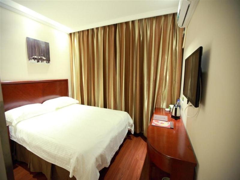 GreenTree Inn Beijing Miyun Changcheng Huandao Express Hotel Nanmujiayu Buitenkant foto