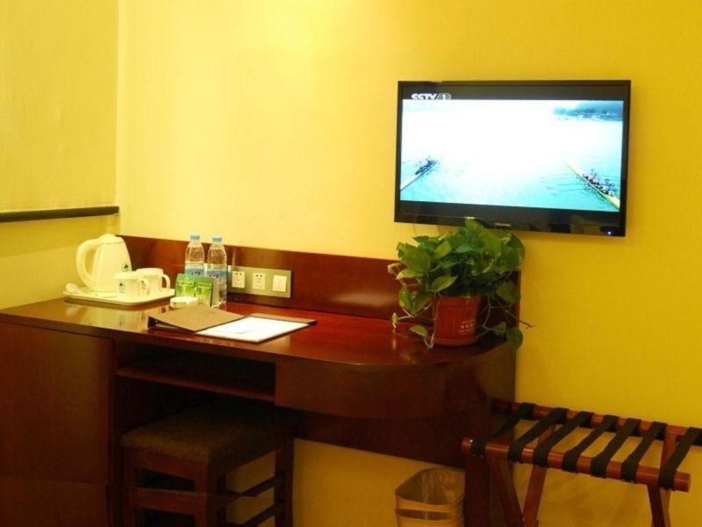 GreenTree Inn Beijing Miyun Changcheng Huandao Express Hotel Nanmujiayu Buitenkant foto