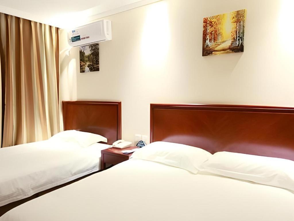 GreenTree Inn Beijing Miyun Changcheng Huandao Express Hotel Nanmujiayu Buitenkant foto