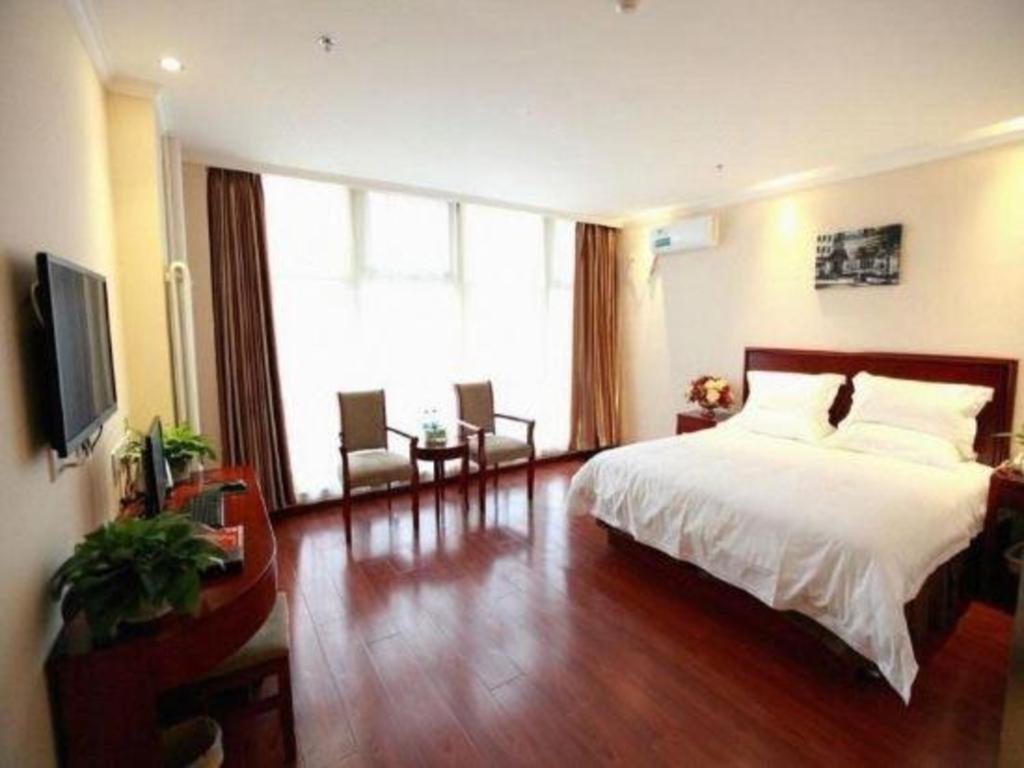 GreenTree Inn Beijing Miyun Changcheng Huandao Express Hotel Nanmujiayu Buitenkant foto