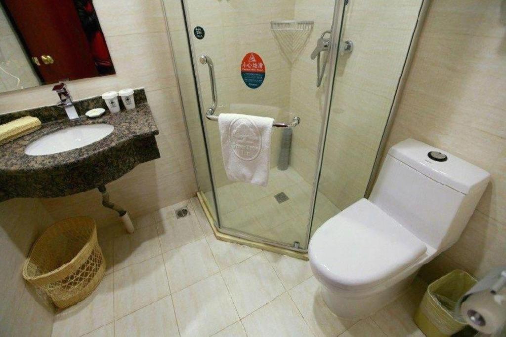 GreenTree Inn Beijing Miyun Changcheng Huandao Express Hotel Nanmujiayu Buitenkant foto