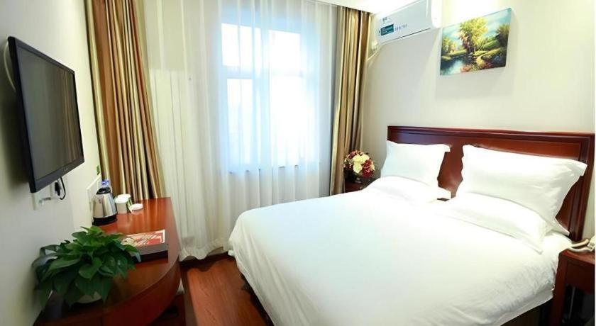 GreenTree Inn Beijing Miyun Changcheng Huandao Express Hotel Nanmujiayu Buitenkant foto