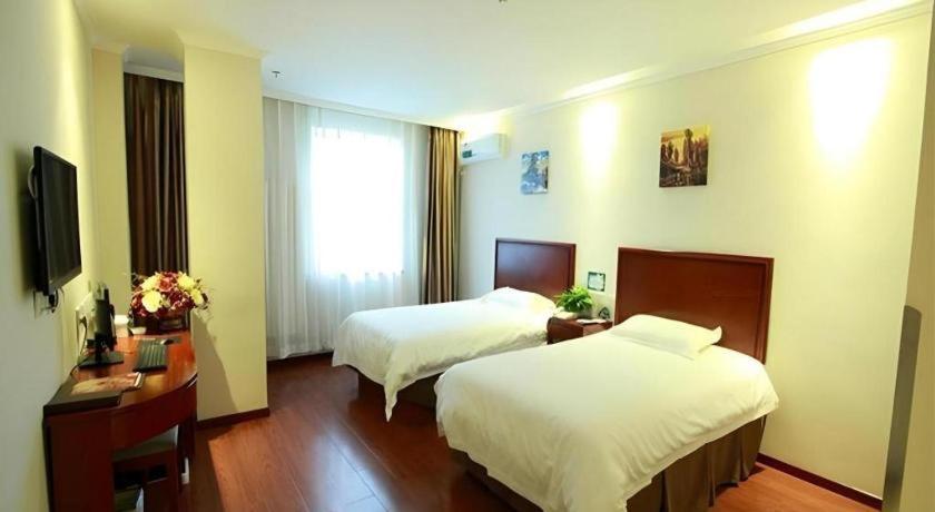 GreenTree Inn Beijing Miyun Changcheng Huandao Express Hotel Nanmujiayu Buitenkant foto