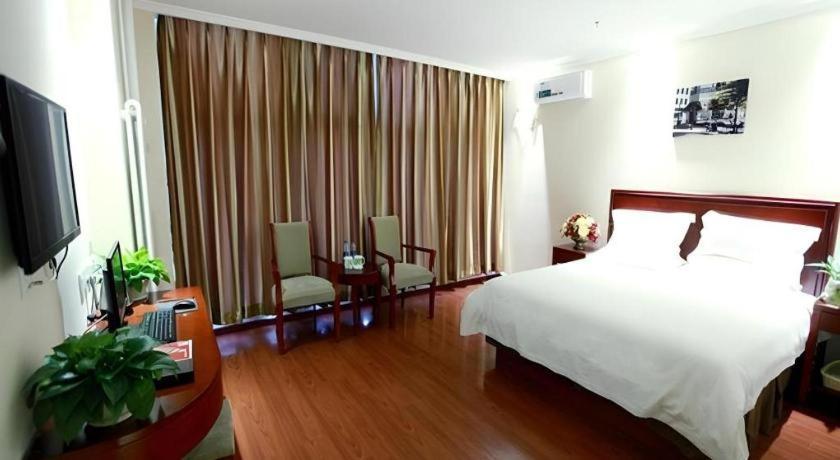 GreenTree Inn Beijing Miyun Changcheng Huandao Express Hotel Nanmujiayu Buitenkant foto