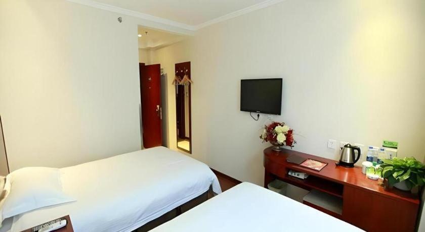 GreenTree Inn Beijing Miyun Changcheng Huandao Express Hotel Nanmujiayu Buitenkant foto