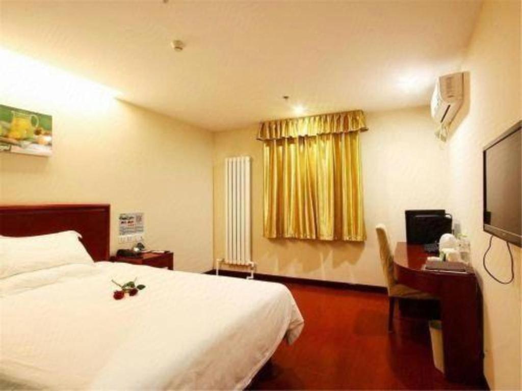 GreenTree Inn Beijing Miyun Changcheng Huandao Express Hotel Nanmujiayu Buitenkant foto