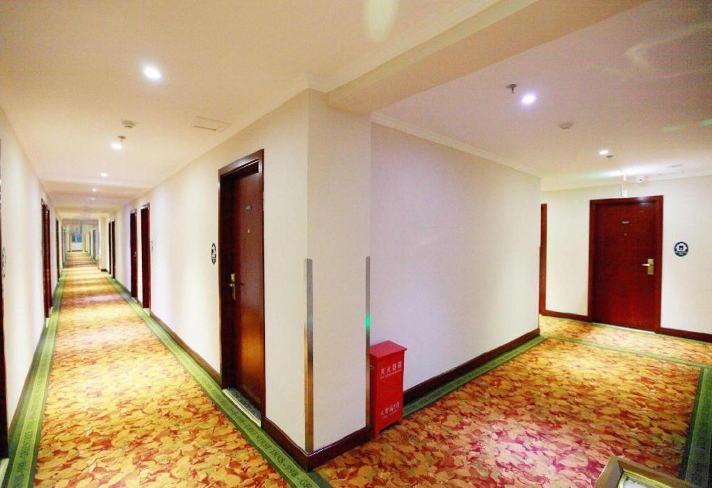 GreenTree Inn Beijing Miyun Changcheng Huandao Express Hotel Nanmujiayu Buitenkant foto