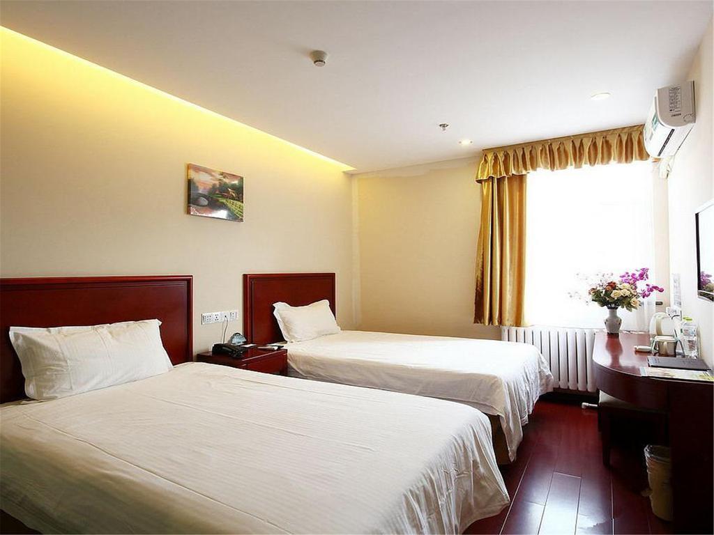 GreenTree Inn Beijing Miyun Changcheng Huandao Express Hotel Nanmujiayu Buitenkant foto